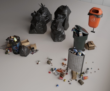 Modern Trash Can-ID:481718065