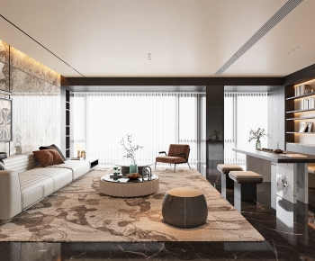 Modern A Living Room-ID:937304972