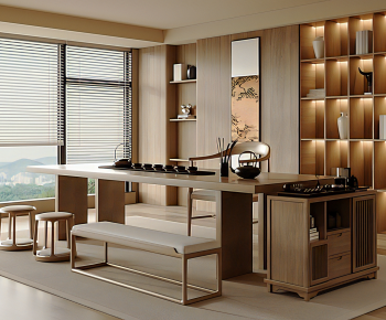 New Chinese Style Tea House-ID:579344996