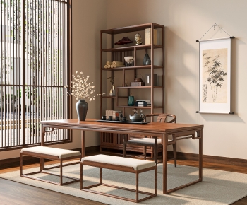 New Chinese Style Tea House-ID:942985063