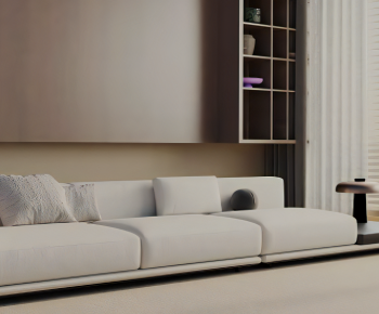 Modern Three-seat Sofa-ID:232355123