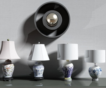 New Chinese Style Table Lamp-ID:367892032