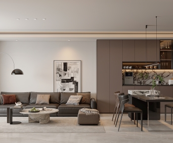 Modern A Living Room-ID:399966966