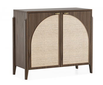 Nordic Style Side Cabinet-ID:323571921
