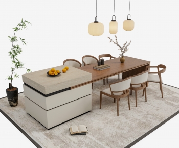 Modern Dining Table And Chairs-ID:789285906