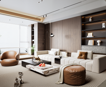 Modern A Living Room-ID:801834111