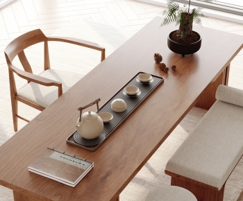 New Chinese Style Tea Tables And Chairs-ID:754432923