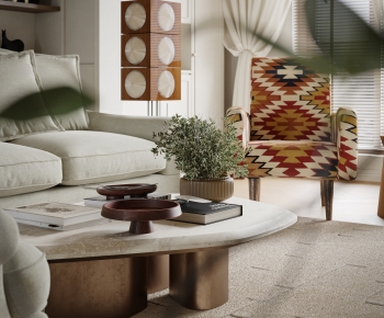 French Style Coffee Table-ID:421381009