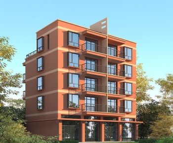 Modern Residential Building-ID:309269452