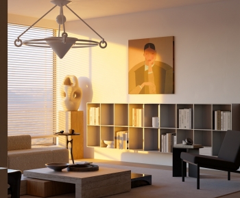 Modern A Living Room-ID:377120971