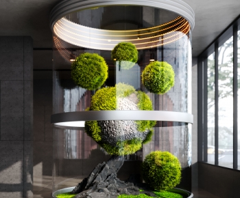 Modern Plant Landscaping-ID:711939103