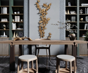 Chinese Style Tea Tables And Chairs-ID:874267108