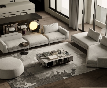 Modern Sofa Combination-ID:259952073