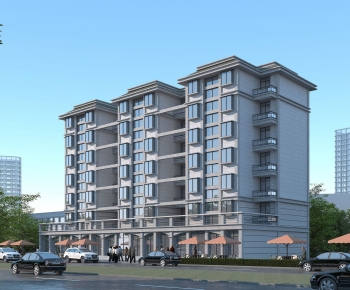 Modern Residential Building-ID:983442072