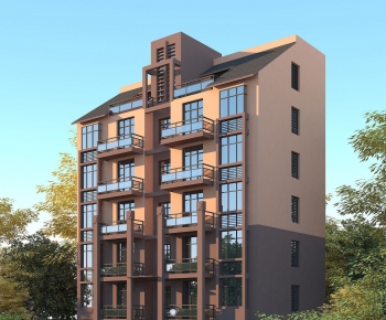 Modern Residential Building-ID:751207117