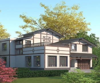 Chinese Style Villa Appearance-ID:712126021