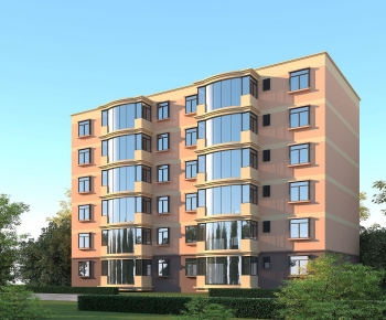 Modern Residential Building-ID:880394948