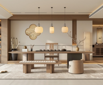 New Chinese Style Tea House-ID:966803071