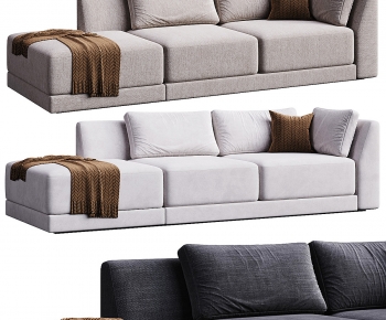 Modern Three-seat Sofa-ID:847032071