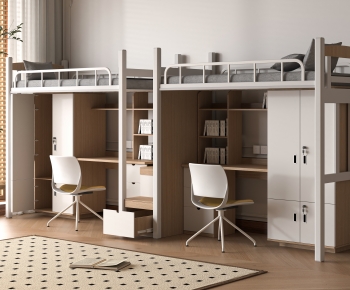 Modern Bunk Bed-ID:433927066
