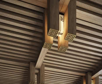 New Chinese Style Suspended Ceiling-ID:370390444