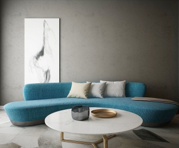 Modern Curved Sofa-ID:658698081