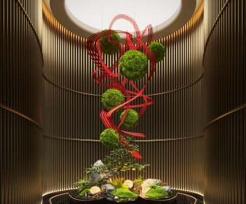 Modern Plant Landscaping-ID:603584052