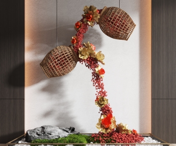 New Chinese Style Plant Landscaping-ID:790755038