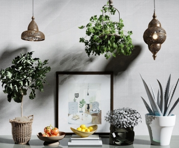 Modern Potted Green Plant-ID:852300882