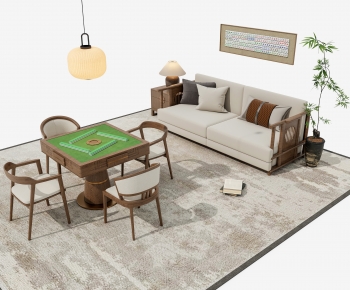 New Chinese Style Mahjong Tables And Chairs-ID:651469255