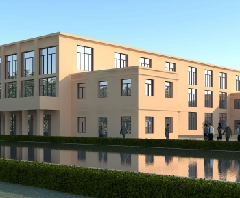 Modern Public Building-ID:956948043