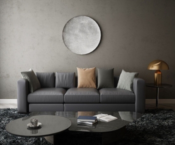 Modern Three-seat Sofa-ID:284585958