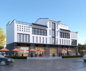 New Chinese Style Commercial Street-ID:687900079