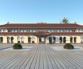 Chinese Style Public Building-ID:152180912