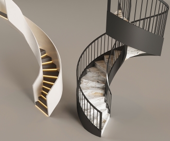 Modern Rotating Staircase-ID:476886996
