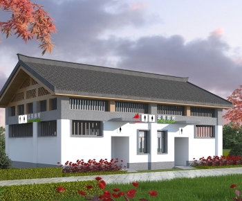 New Chinese Style Public Building-ID:654140006