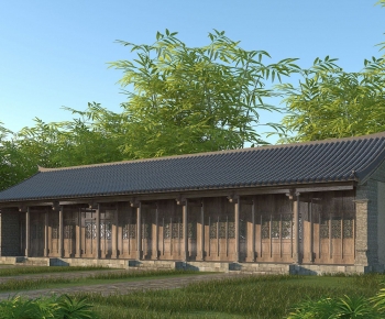 Chinese Style Ancient Architectural Buildings-ID:776571999