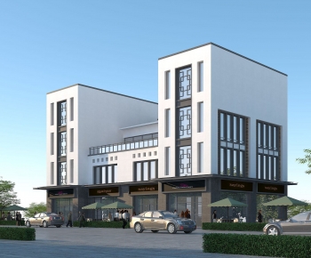 New Chinese Style Commercial Street-ID:656655074