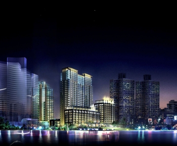 Modern Appearance Of Commercial Building-ID:322760116