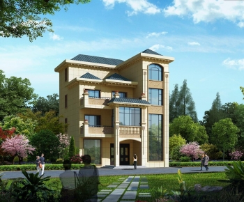 European Style Detached Villa-ID:206127883