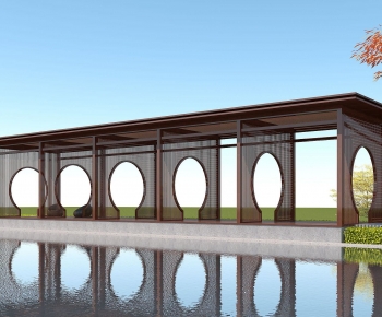 New Chinese Style Gallery Frame-ID:375574112