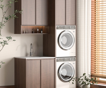 Modern Laundry Cabinet-ID:277578822