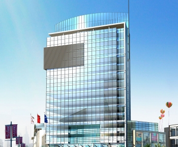 Modern Commercial Street-ID:409040536