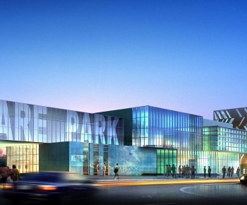 Modern Appearance Of Commercial Building-ID:157237057