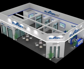 Modern Exhibition Hall-ID:506158117