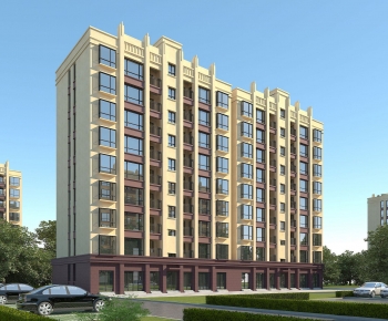 Modern Residential Building-ID:676495089