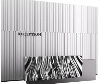 Modern Reception Desk-ID:702384957