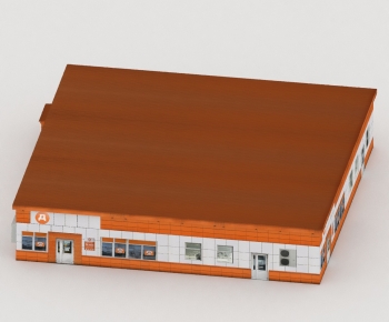 Modern Appearance Of Commercial Building-ID:635710959