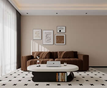 Modern A Living Room-ID:219847922