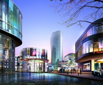 Modern Commercial Street-ID:526945111